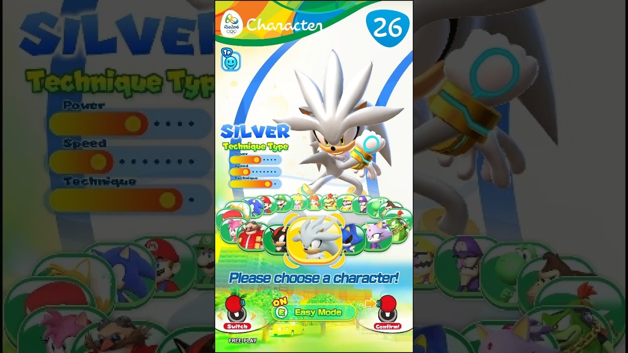 Mario & Sonic at the Rio 2016 Olympic Games Arcade Edition (2016) - Silver - Gameplay (TeknoParrot)