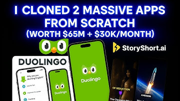 I Cloned Duolingo’s Mobile App + a $30K/Month AI App — No Code!
