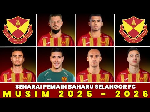 SAH❗SENARAI PEMAIN BAHARU