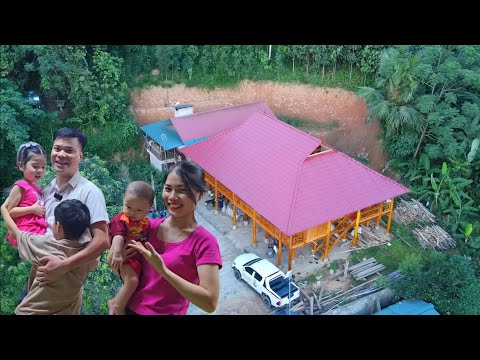 Hoàn thành thay áo mới cho ngôi nhà sàn từ thế hệ ông cha để lại - Diện mạo nhà Giàng A Pháo