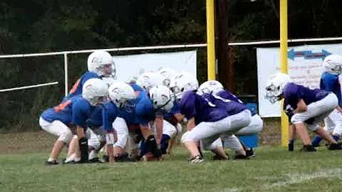 CYFL   Lance Proctor #77     Great tackle Ravens v...