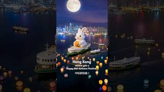 Happy Mid-Autumn Festival! Hop into Hong Kong for Mooncake Magic! 中秋節快樂！玉兔邀你共享中秋喜悅