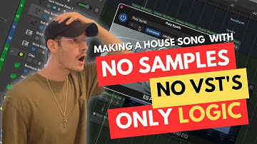 Using Only STOCK LOGIC To Make A House Track