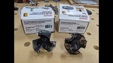 Review of Amana RC-2251 and RC-2263 CNC Spoilboard Cutters for use in planing river table tops