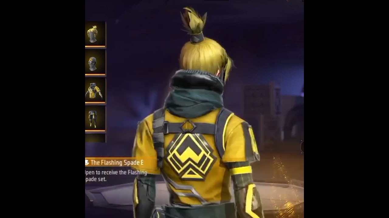 Free Fire New poker squad bundle 