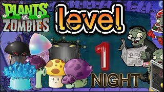 plants vs zombies mobile gameplay 1 night #challenge #plantsvszombies screenshot 5