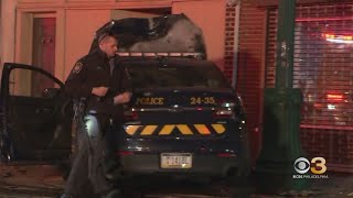 2 Chester police officers recovering after patrol cars crashed into each other