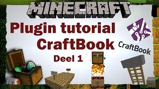 CRAFTBOOK PLUGIN || tutorial [deel 1 || Nederlands/dutch]