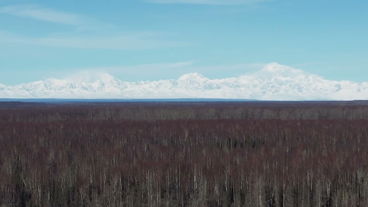 Denali, Hunter, and Foraker Mountains