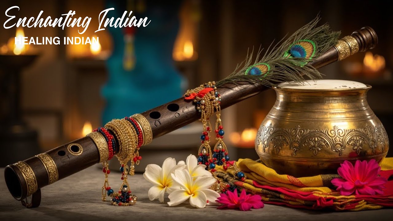 Очаровательная индийская мантра и ситар для духовного чилла и релакса