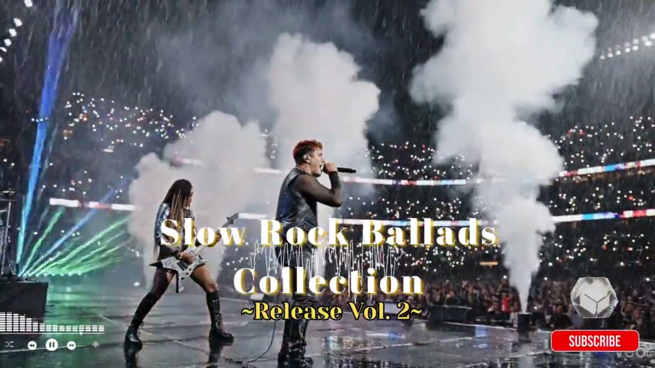 Relaxing Slow Rock Night Vibes — Love Song Flow for Calm Hearts