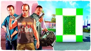 👉 COMO HACER UN PORTAL A LA DIMENSIÓN DE GTA 5 - MINECRAFT