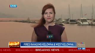 Fires ravaging Kelowna and West Kelowna