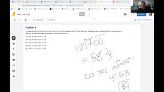 AMC 10B 2022 #4- Simple time problem