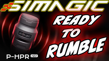 NEW SiMagic P-HPR Neo Haptic Pedal Shaker