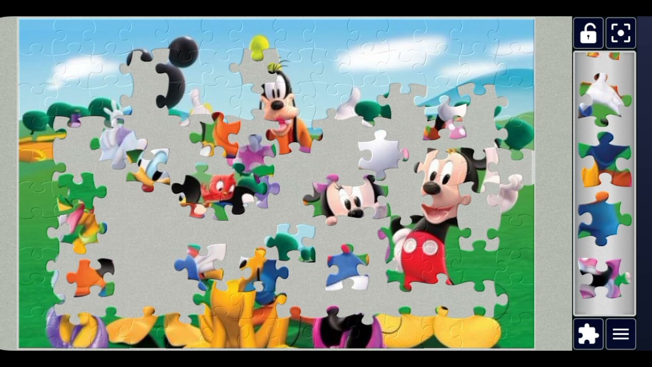 Mickey mouse Club house 🏡//Mind Fresh Puzzle 🧩 Palace//Puzzle piece 🧩 Collection//