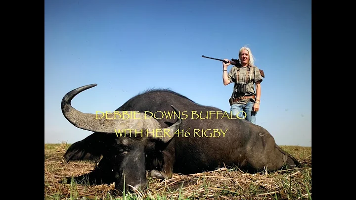 DEBBIE DOWNS BUFFALO WITH ONE SHOT 416 RIGBY