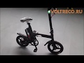 Электровелосипед складной M1 c Bluetooth Обзор Тест драйв Voltreco.ru