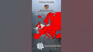 Getting Subs From Every Country in Europe Pt.1 #geography #mapping #mapper #subscribe #idk
