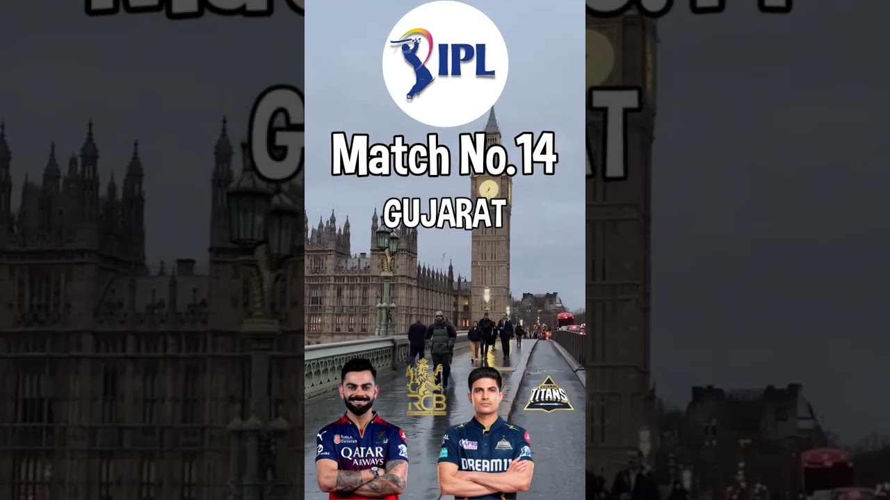 lPL 2025 - RCB vs GT - Match 14 Prediction 