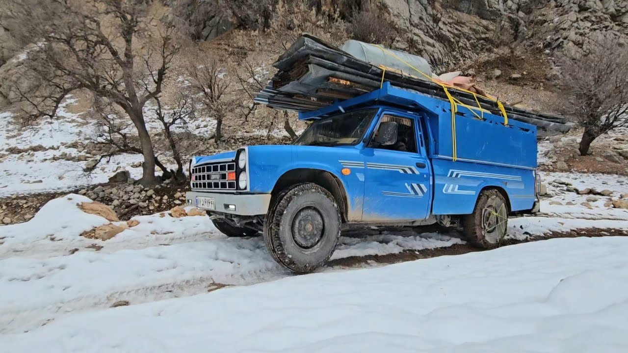 The difficult migration of nomads in the midst of snow and blizzards❄️🐑|The true story of family