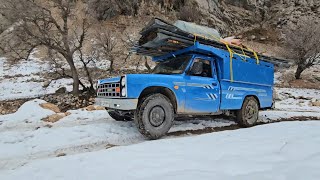 The difficult migration of nomads in the midst of snow and blizzards❄️🐑|The true story of family