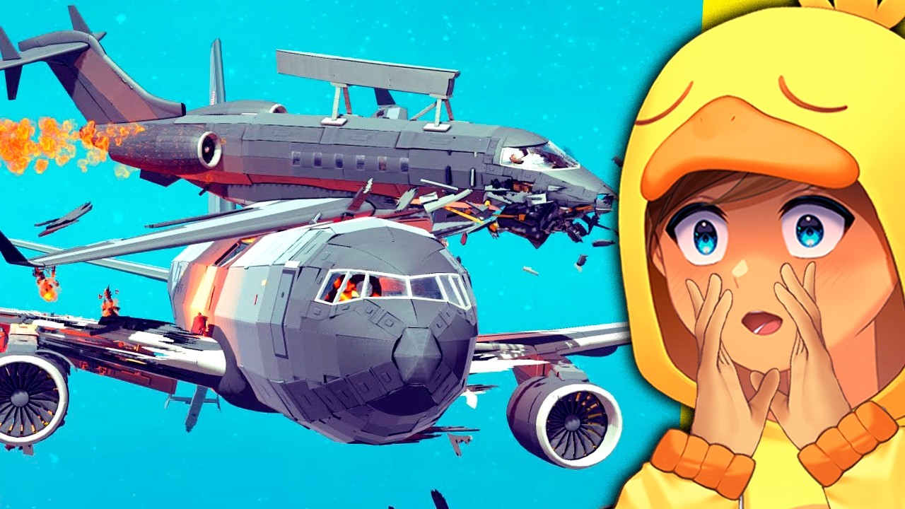 BATIDAS NO AR E QUEDAS DE HELICÓPTERO! ( Saito Reage BESIEGE )