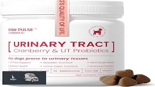 Cranberry for Dogs Urinary Tract Support for UTI Health Bladder Stones Incontinence