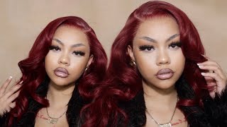 I CONQUERED THE CURLING IRON 😭☝🏽 | do my hair with me! | hermosa hair