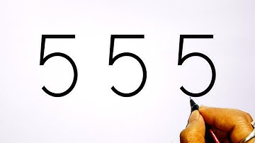 5=Fawn//How to draw a deer by using 5 number//Deer drawing easy//Deer drawing//Easy drawing