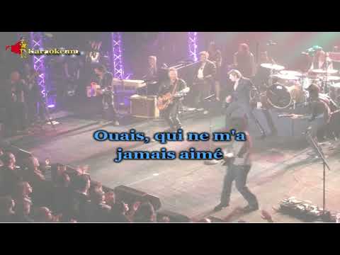 Johnny Hallyday - Nashville blues (Live Paris 2013)  [Karaoke]