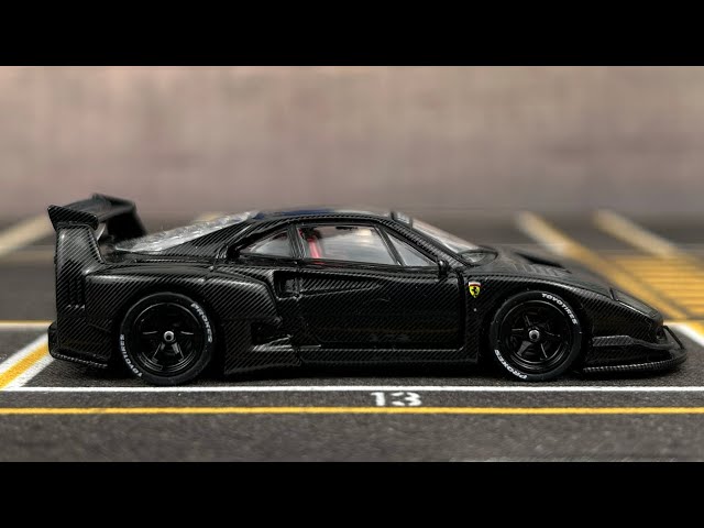1:64 Ferrari F40 Liberty Walk Full Carbon by Inno64 - YouTube