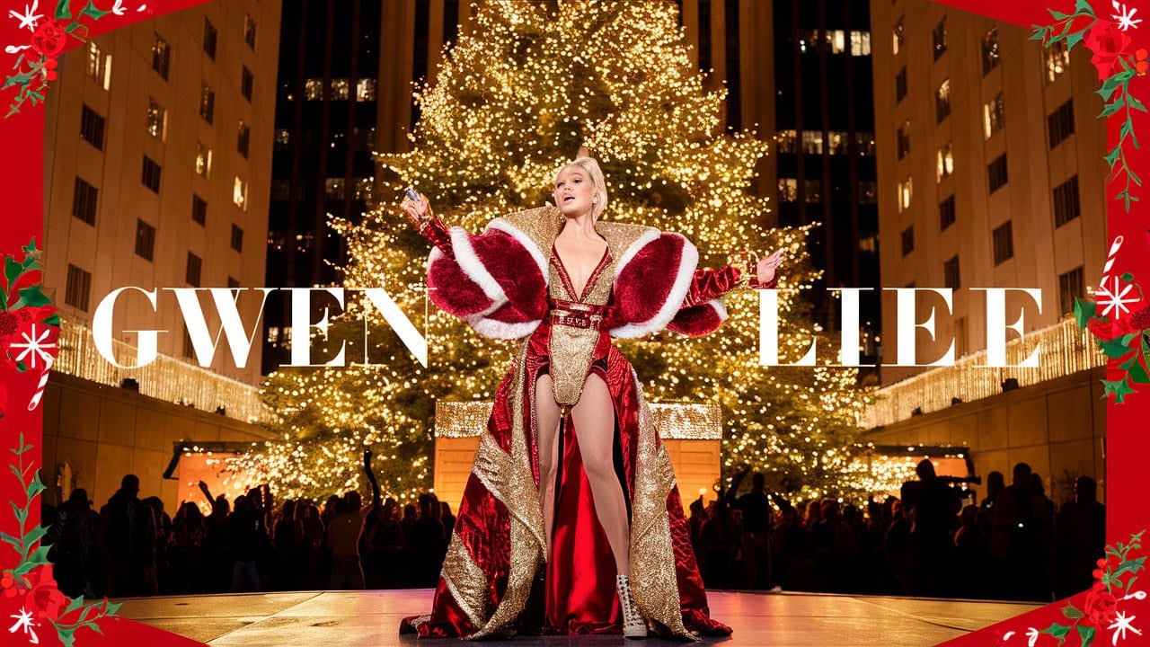 🎄 Gwen Stefani Live – Rockefeller Center Christmas 2025 Holiday Performance NYC 🌟