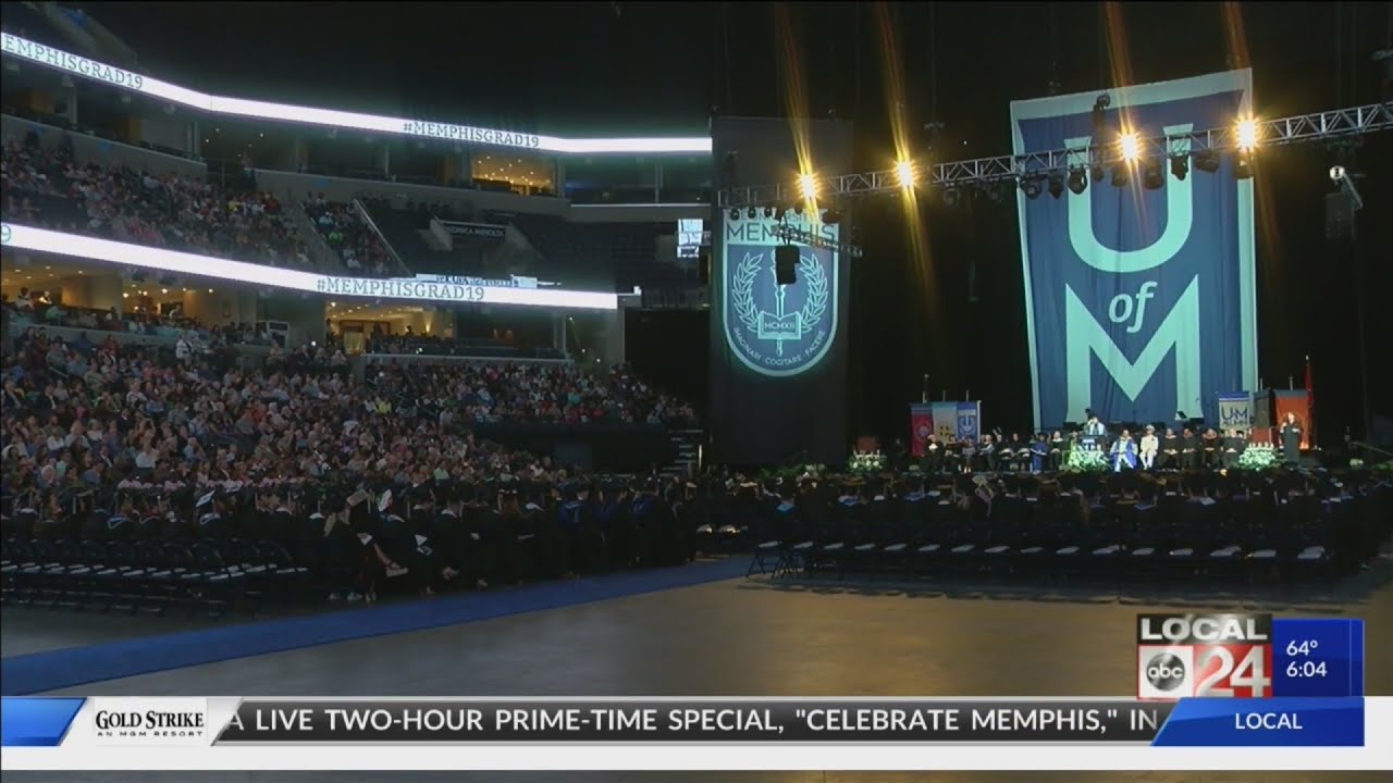 University of Memphis Commencement Ceremony YouTube