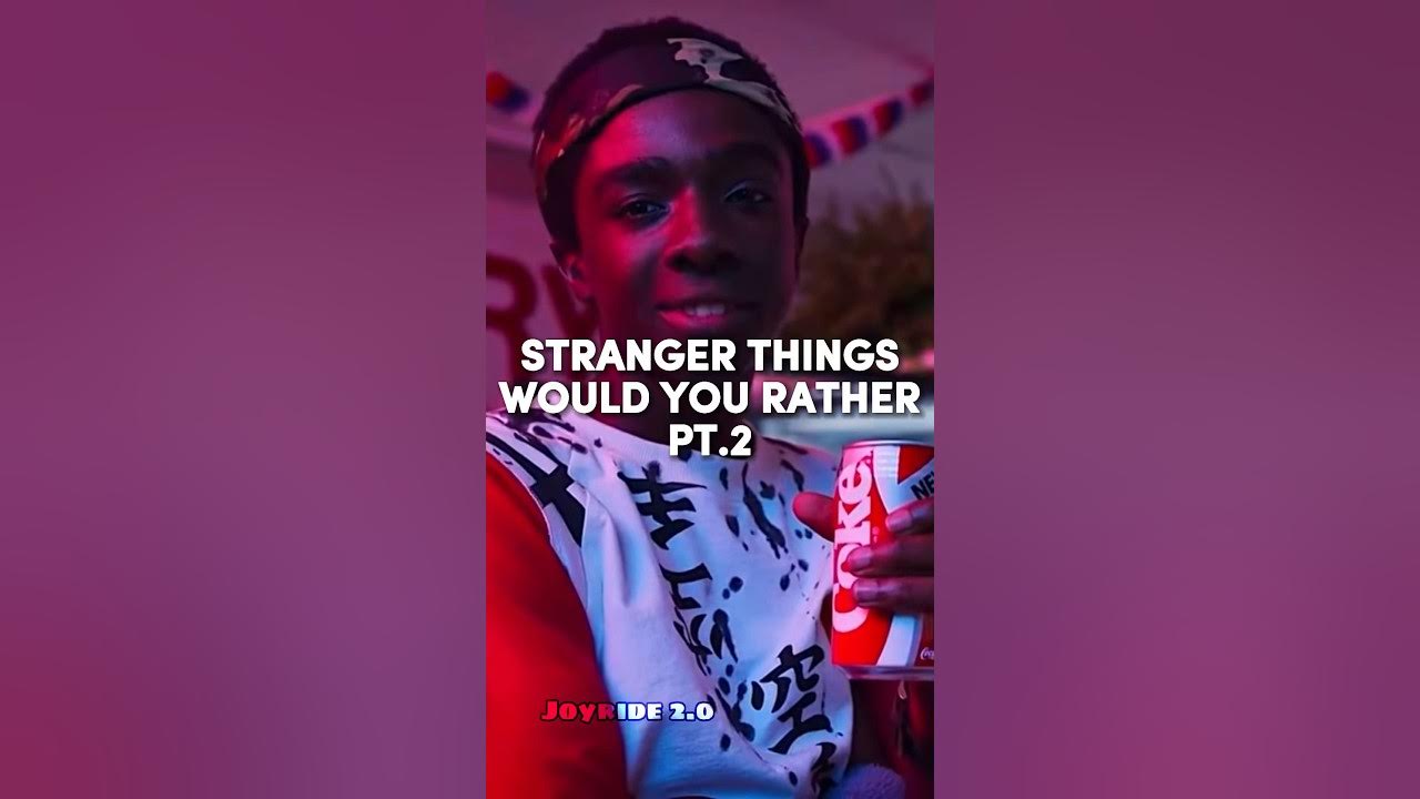 Would you rather Stranger Things pt.2 YouTube