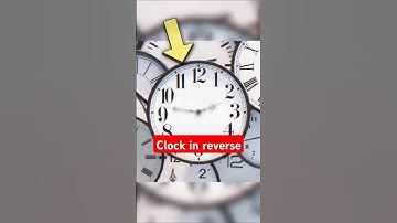 clocks in opposite direction 🕛 #facts