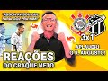 "PARABÉNS SYLVINHO" OLHA como o Craque Neto reagiu a Corinthians 3x1 Ceará pelo Brasileirão