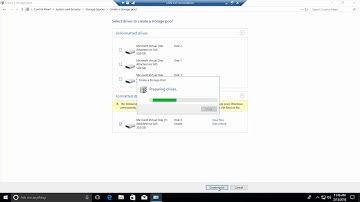 70 698 Installing and Configuring Windows 10 Exercise 7 2 Creating a Storage Pool and a Storage Spac