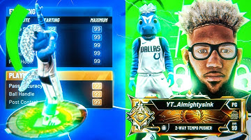 *BEST*THE RETURN OF MY RARE LEGEND DEMIGOD 2-WAY TEMPO PUSHER IN NBA2K20!BEST BUILD IN THE GAME!!!