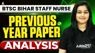Btsc Bihar Staff Nurse Previous Year Paper Ysis Btsc Staff Nurse Exam Preparation 2026