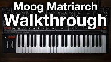 Moog Matriarch Demo (No talking)