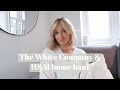 Minimal Homeware Haul | The White Company & H&M home