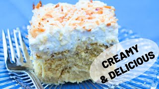 Coconut Tres Leches Poke Cake: Creamy and Delicious