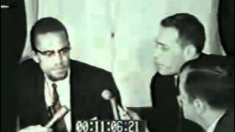 Malcolm X (The Return From Hajj) Part 1