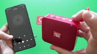 TG-166 Bluetooth 5.0 Mini Portable Speaker Sound Test