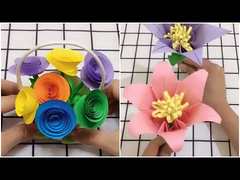 Cute and Easy Origami Paper Craft for Kids | Super Fun Paper Folding Origami Crafts For Kids