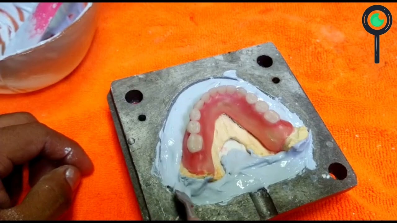 ENMUFLADO DE PRÓTESIS FLEXIBLE TOTAL.😍🦷