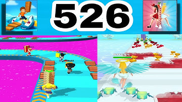 Shortcut Run VS Destiny Run: GameplayWalkthrough All Levels ( part 526)