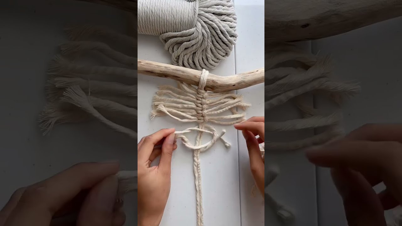 Learn How To Make Macrame Feathers With Me 