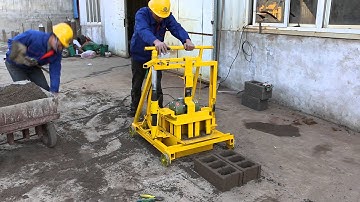 QTF40-3C small egg laying block machine.
